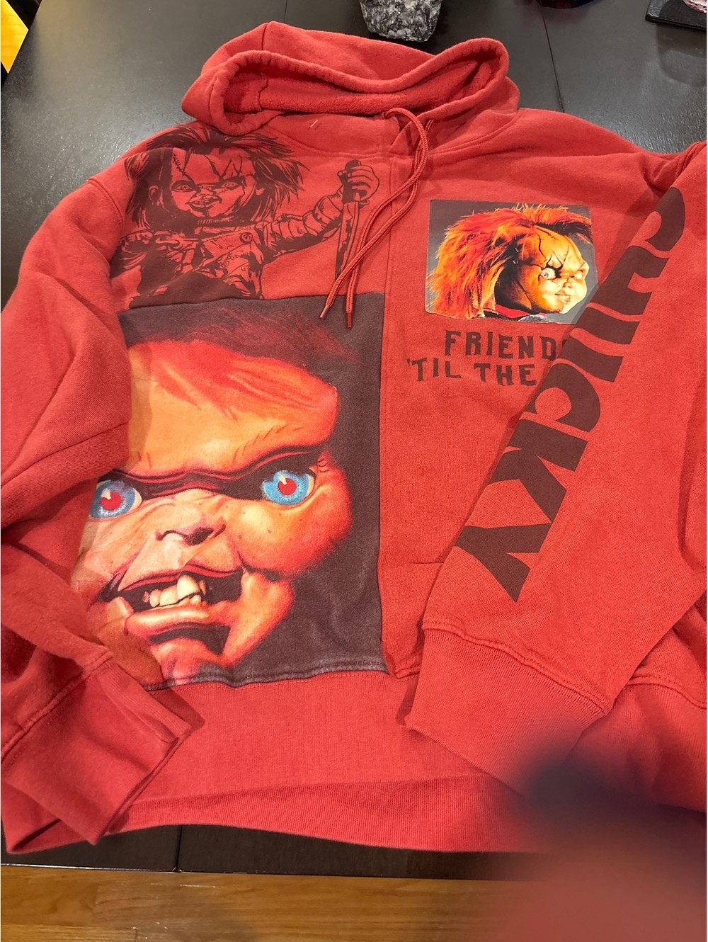 Chucky sweatshirt, medium, unisex